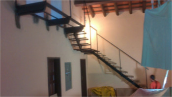 Un escalier en fer